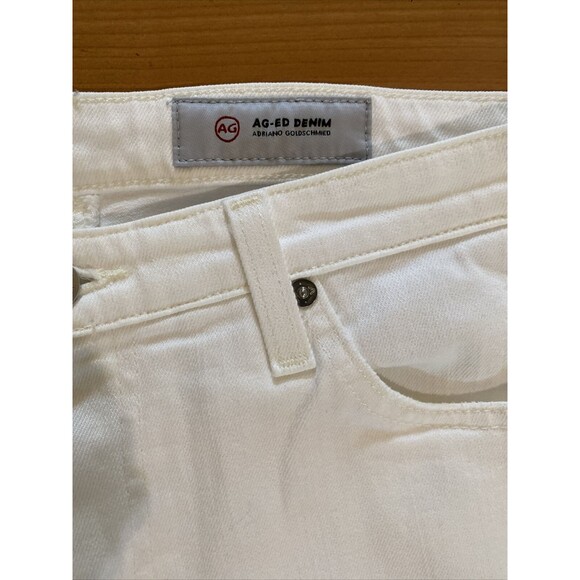 AG Adriano Goldschmied The Prima Ankle Cigarette Ankle Jean‎ White -Size 31R - Picture 7 of 14
